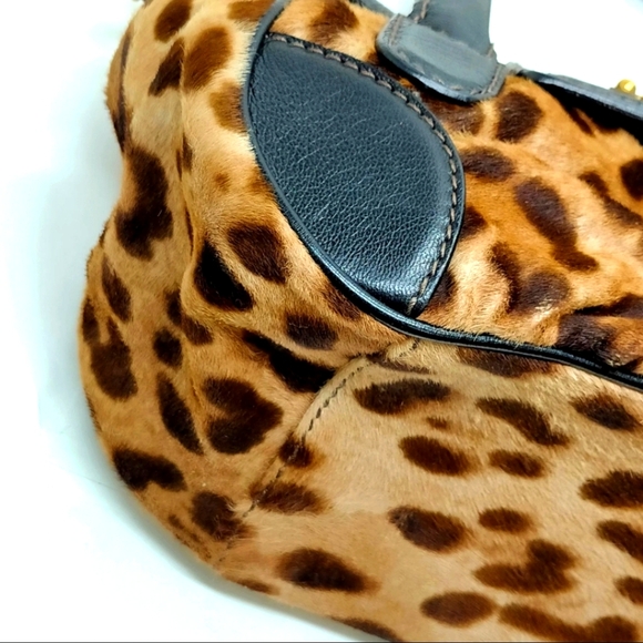 Dolce & Gabbana Brown and Black Hand Bag Calf Leather - Picture 7 of 15